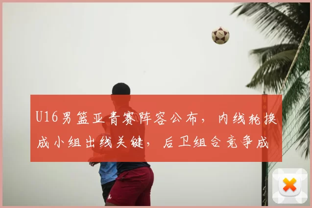 U16男篮亚青赛阵容公布,内线轮换成小组出线关键,后卫组合竞争成看点