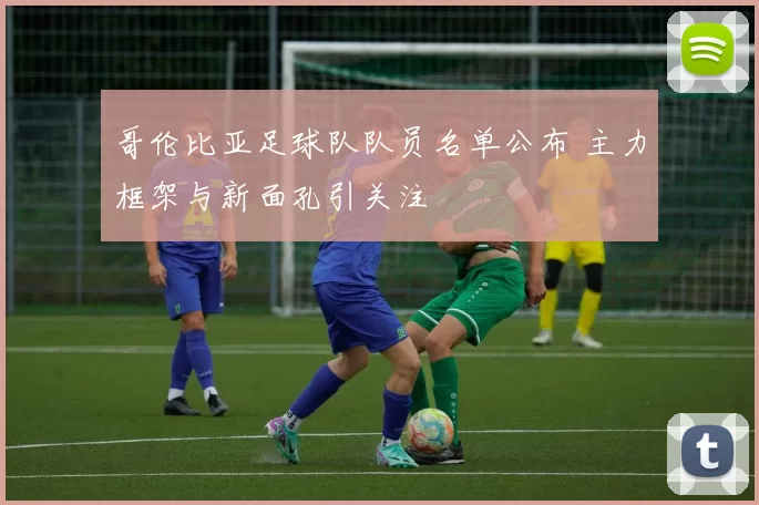 哥伦比亚足球队队员名单公布 主力框架与新面孔引关注